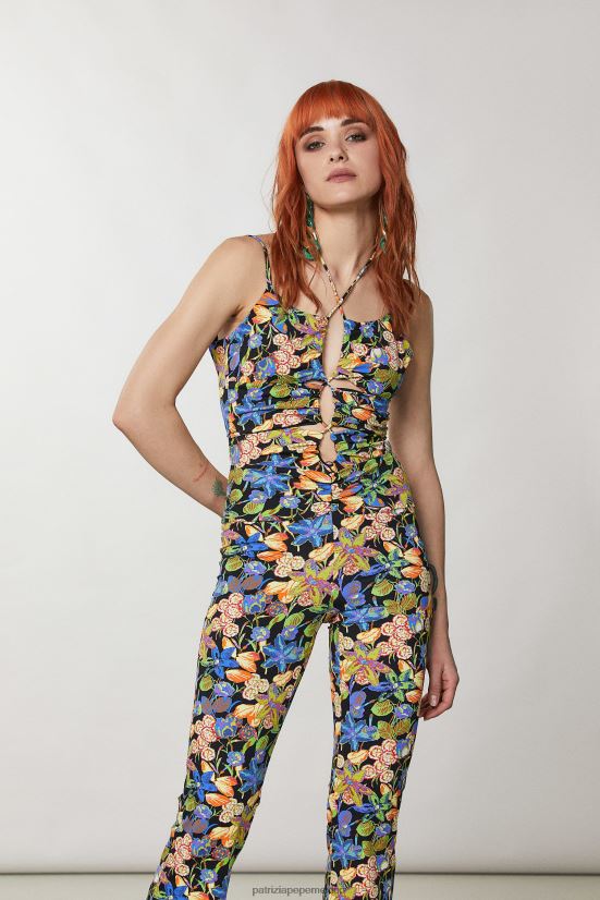 vestir mx Patrizia Pepe mujer traje de baño de una pieza estampado flor metaversa 66024R329