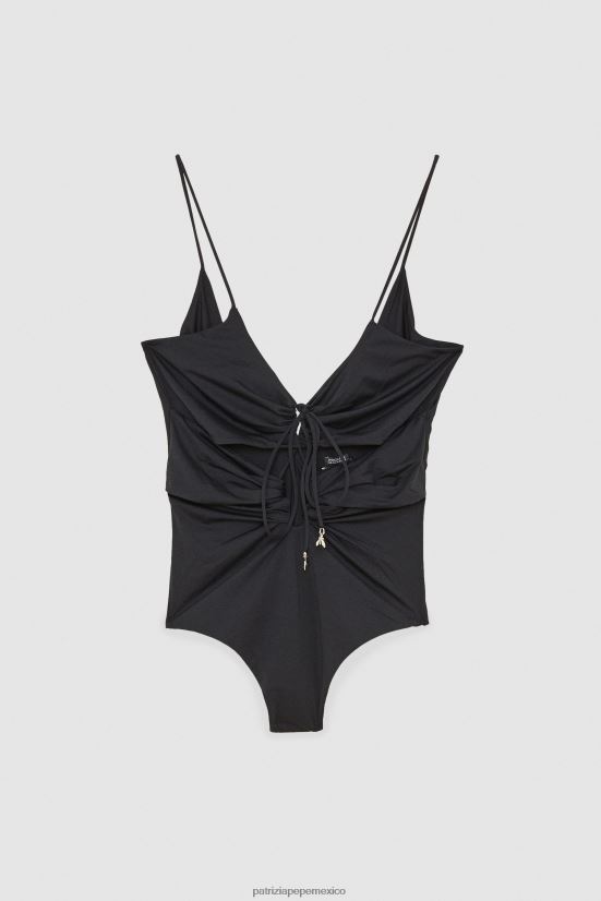 vestir mx Patrizia Pepe mujer traje de baño tejido de una pieza Nerón 66024R181