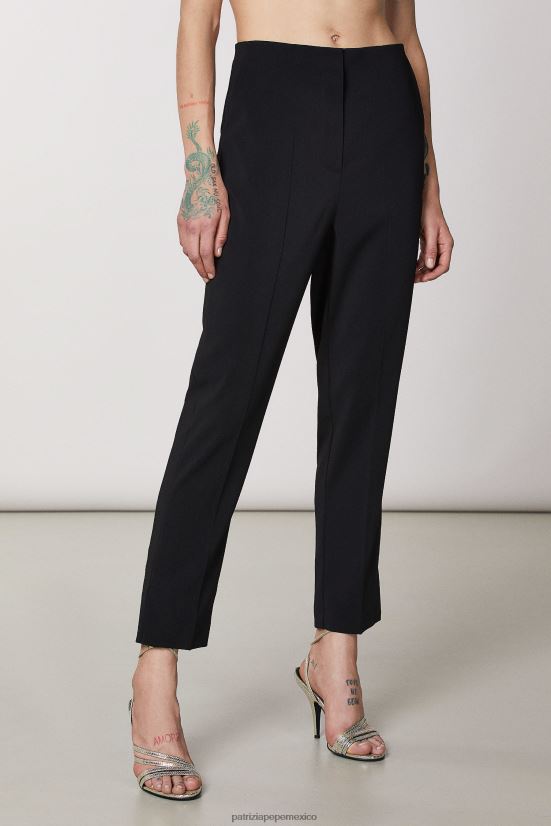 vestir mx Patrizia Pepe mujer pantalones pitillo esenciales Nerón 66024R545