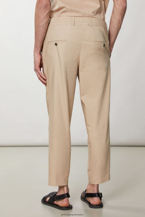 vestir mx Patrizia Pepe hombres corredores curry beige 66024R1032