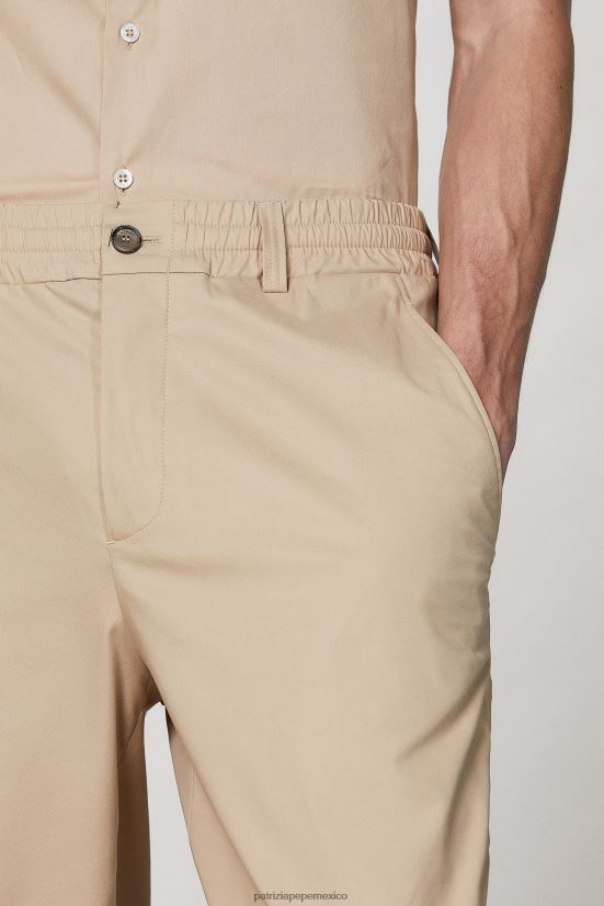 vestir mx Patrizia Pepe hombres corredores curry beige 66024R1032