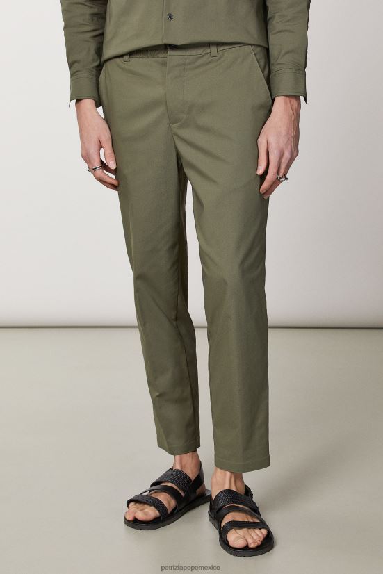 vestir mx Patrizia Pepe hombres corredores oliva capuleto 66024R1030