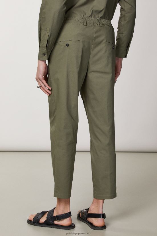 vestir mx Patrizia Pepe hombres corredores oliva capuleto 66024R1030