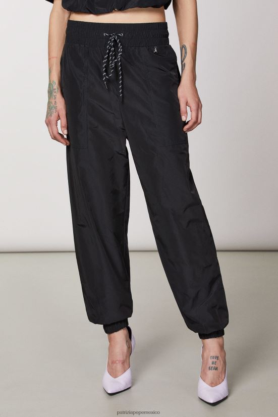 vestir mx Patrizia Pepe mujer pantalones para correr Nerón 66024R670