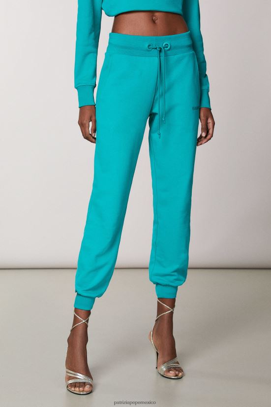 vestir mx Patrizia Pepe mujer pantalones polares esenciales ilusión verde 66024R403