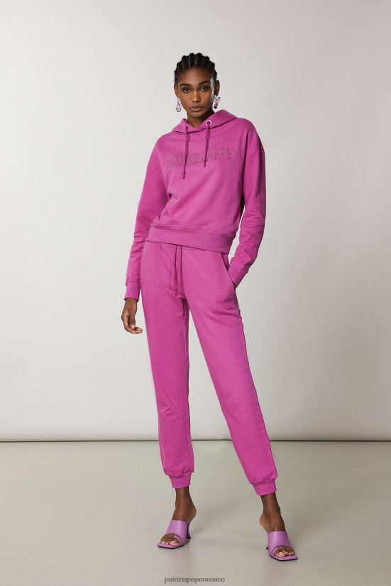 vestir mx Patrizia Pepe mujer pantalones polares esenciales orquídea morada 66024R536