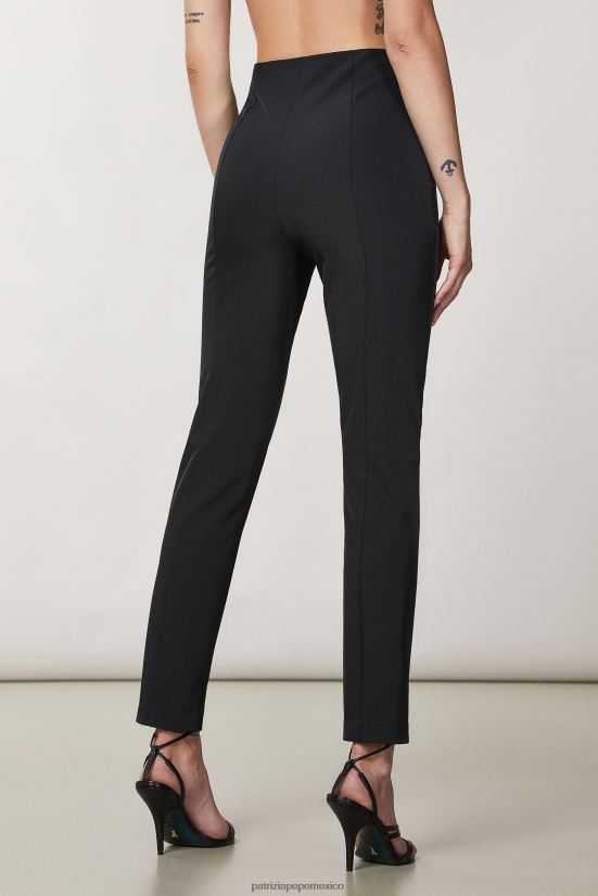 vestir mx Patrizia Pepe mujer pantalones pitillo en tejido técnico Nerón 66024R29