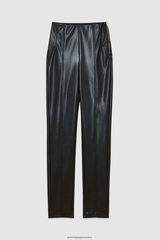 vestir mx Patrizia Pepe mujer pantalones slim esenciales Nerón 66024R442