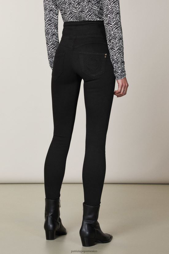 vestir mx Patrizia Pepe mujer jeggings Nerón 66024R581