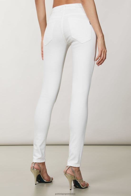 vestir mx Patrizia Pepe mujer jeggings blanco 66024R375
