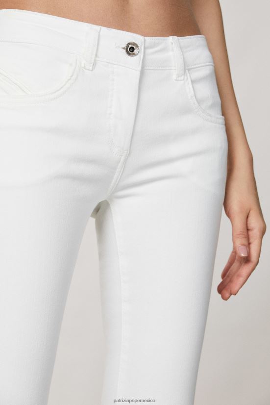 vestir mx Patrizia Pepe mujer jeggings blanco 66024R375