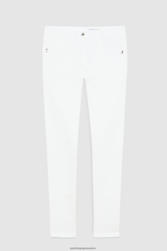 vestir mx Patrizia Pepe mujer jeggings blanco 66024R375