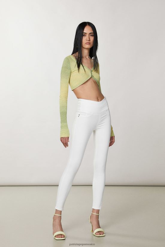 vestir mx Patrizia Pepe mujer jeggings blanco 66024R580