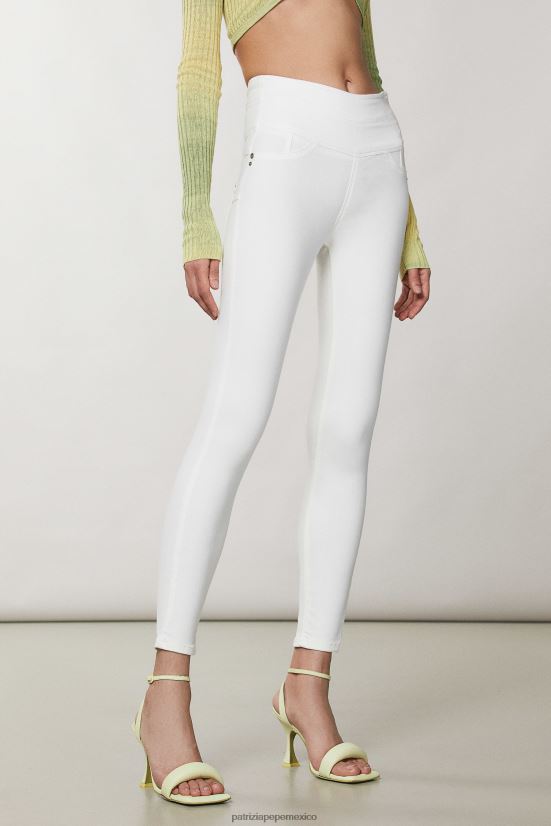 vestir mx Patrizia Pepe mujer jeggings blanco 66024R580