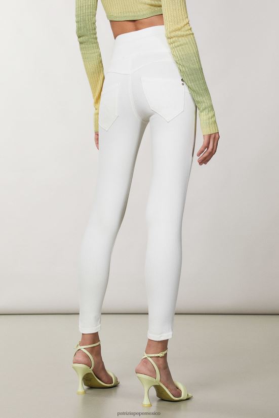 vestir mx Patrizia Pepe mujer jeggings blanco 66024R580