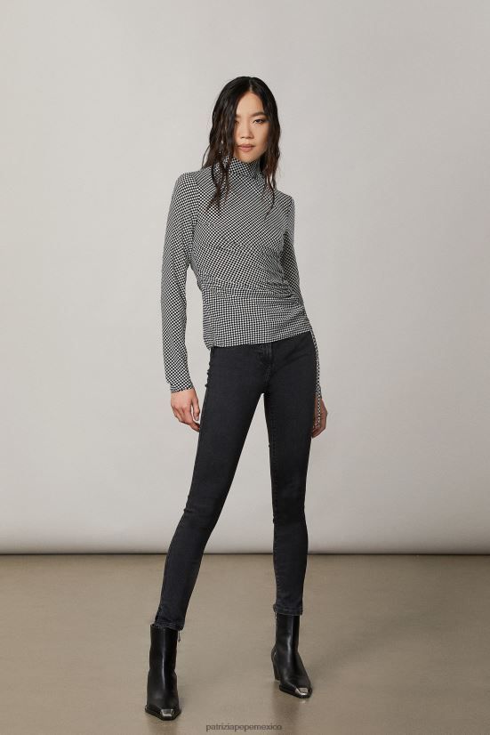 vestir mx Patrizia Pepe mujer jeggings lavado negro profundo 66024R597