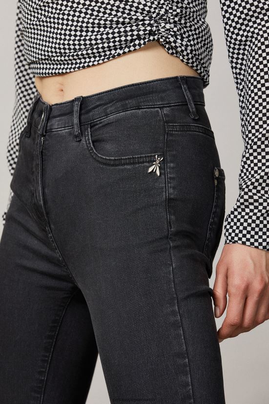 vestir mx Patrizia Pepe mujer jeggings lavado negro profundo 66024R597
