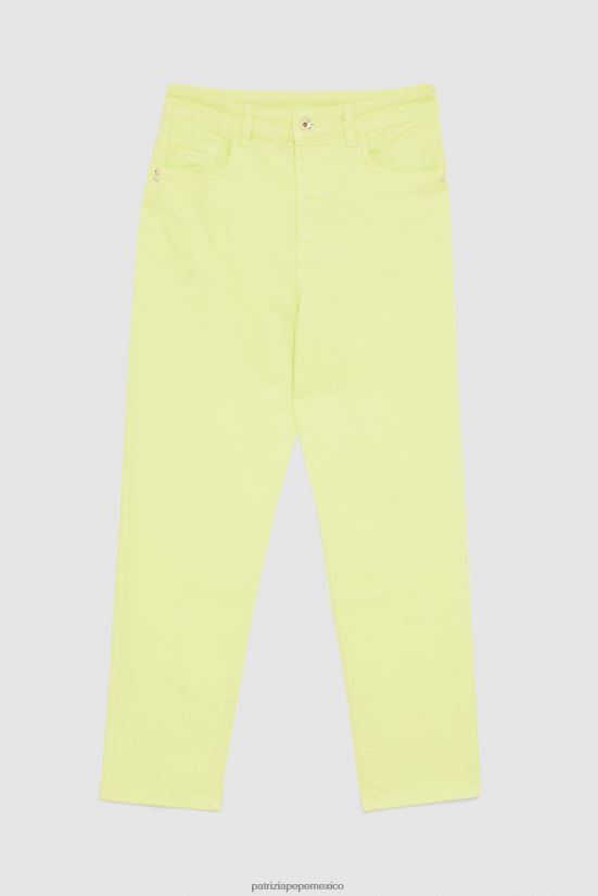 vestir mx Patrizia Pepe mujer pantalones de cintura alta lima soleada 66024R697