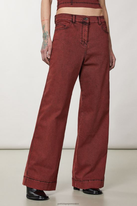 vestir mx Patrizia Pepe mujer pantalones de mezclilla suaves lavado negro marciano 66024R98