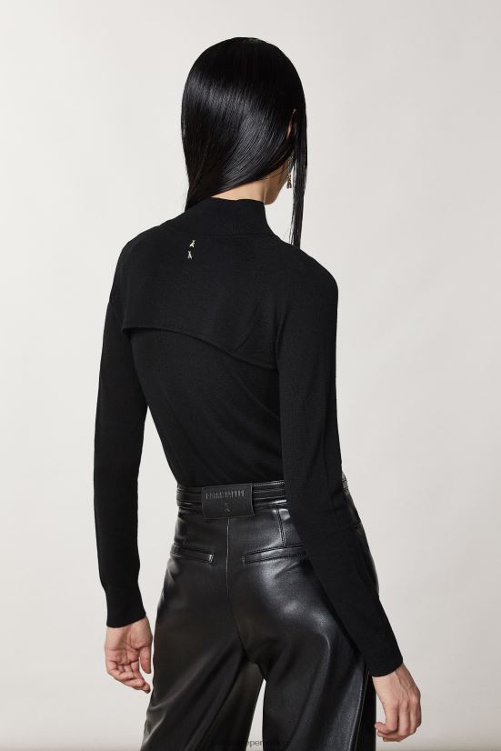 vestir mx Patrizia Pepe mujer bolero de lana Nerón 66024R171