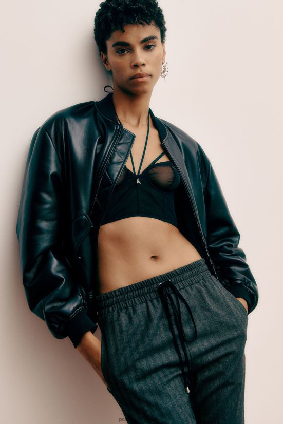 vestir mx Patrizia Pepe mujer chaqueta bomber acolchada Nerón 66024R149