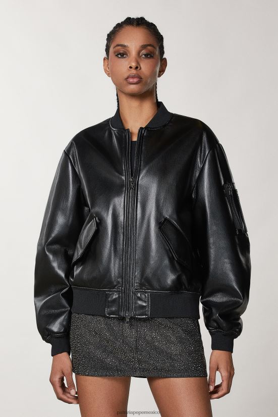 vestir mx Patrizia Pepe mujer chaqueta bomber acolchada Nerón 66024R149