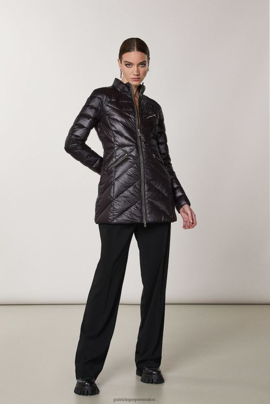 vestir mx Patrizia Pepe mujer chaqueta de plumas ultraligera Nerón 66024R583
