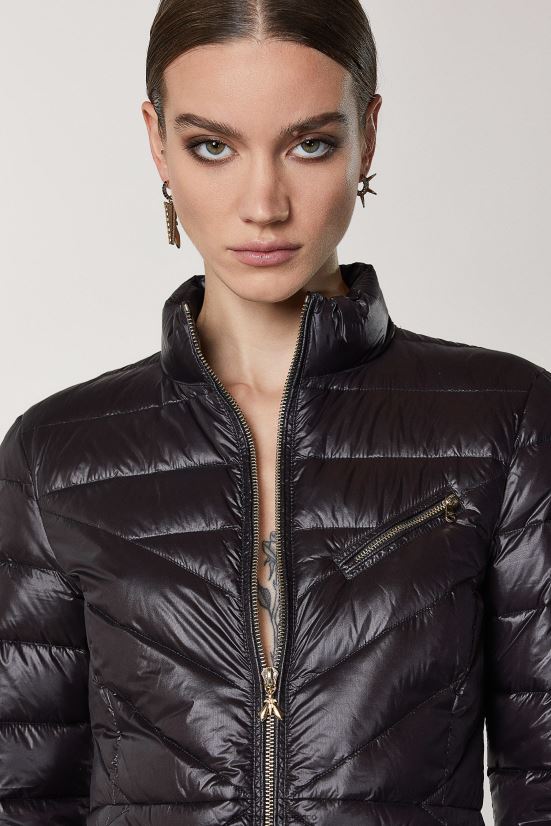vestir mx Patrizia Pepe mujer chaqueta de plumas ultraligera Nerón 66024R583