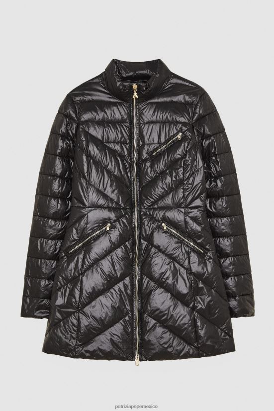 vestir mx Patrizia Pepe mujer chaqueta de plumas ultraligera Nerón 66024R583