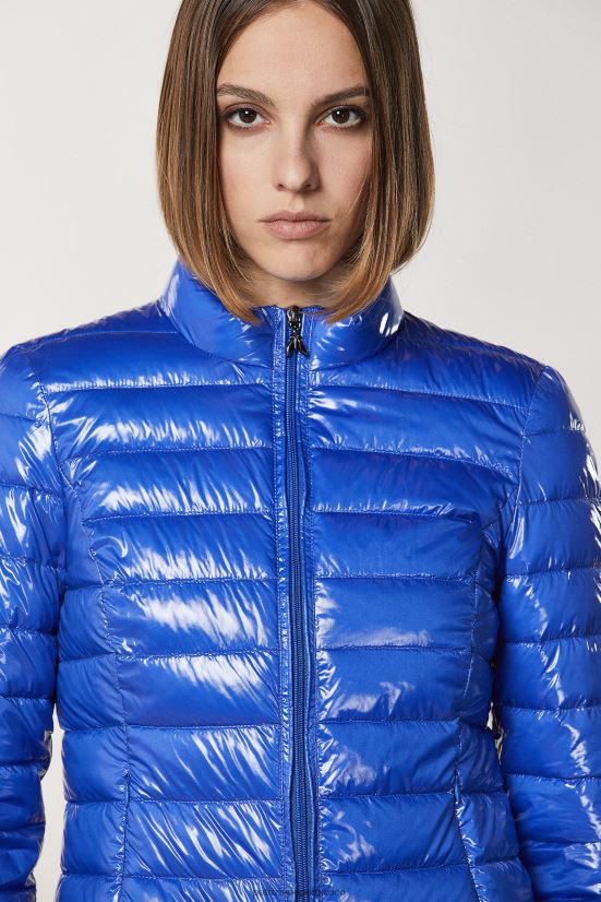 vestir mx Patrizia Pepe mujer chaqueta ligera de nailon rayo azul 66024R24