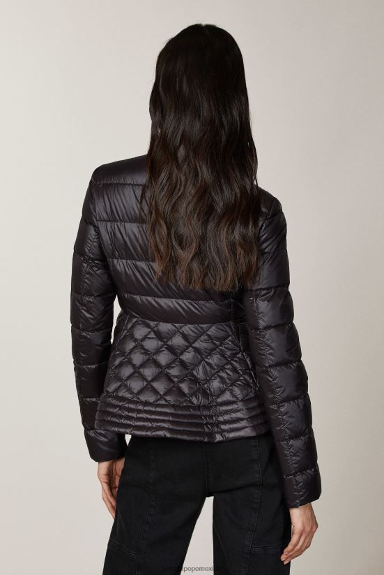 vestir mx Patrizia Pepe mujer chaqueta ultraligera con relleno de plumas naturales Nerón 66024R683