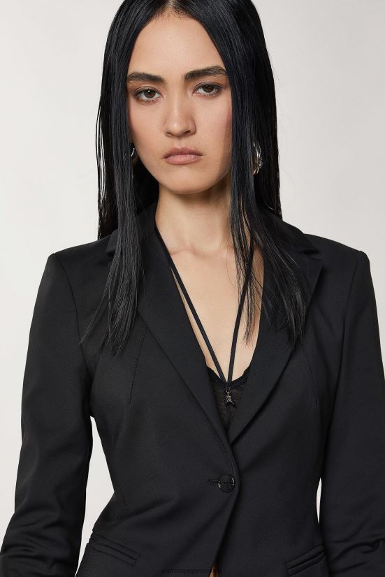 vestir mx Patrizia Pepe mujer chaqueta de 1 botón Nerón 66024R358