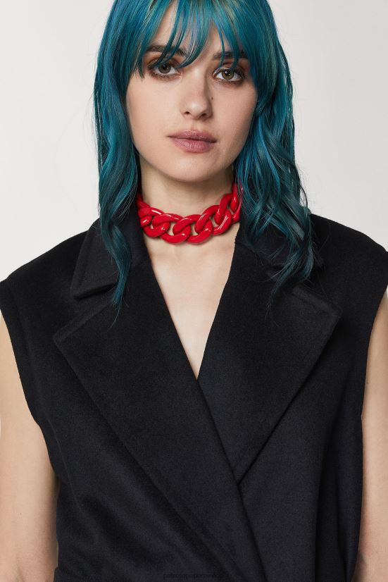 vestir mx Patrizia Pepe mujer chaleco sin mangas con doble botonadura Nerón 66024R159