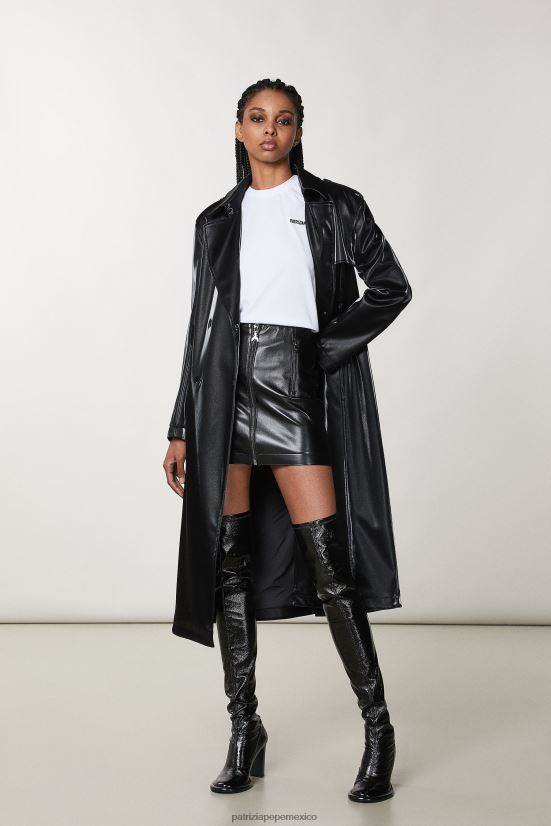 vestir mx Patrizia Pepe mujer Camiseta de algodón otico blanco 66024R156