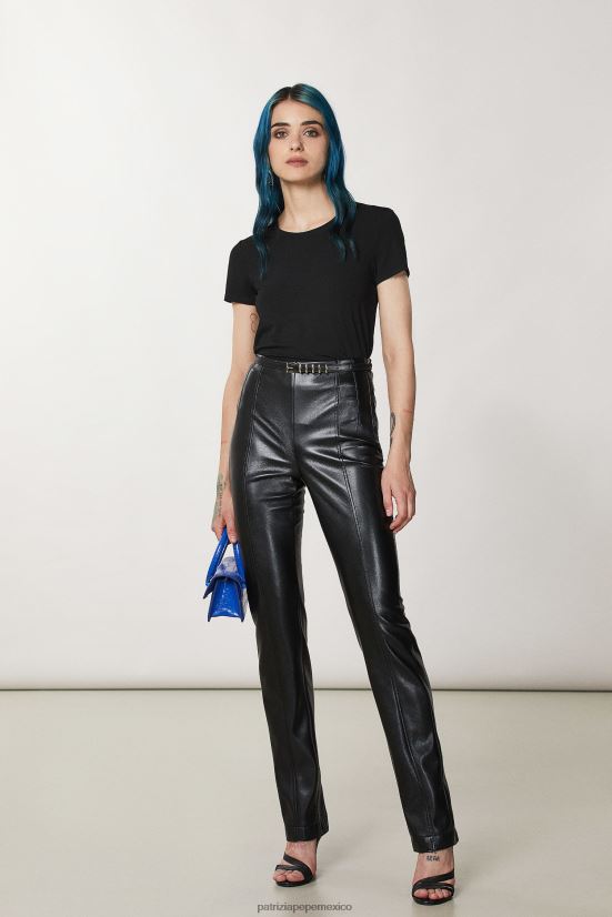 vestir mx Patrizia Pepe mujer camiseta esencial mosca negra 66024R569