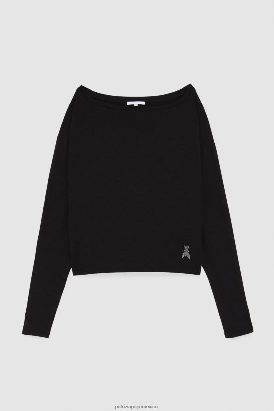 vestir mx Patrizia Pepe mujer camiseta de manga larga 