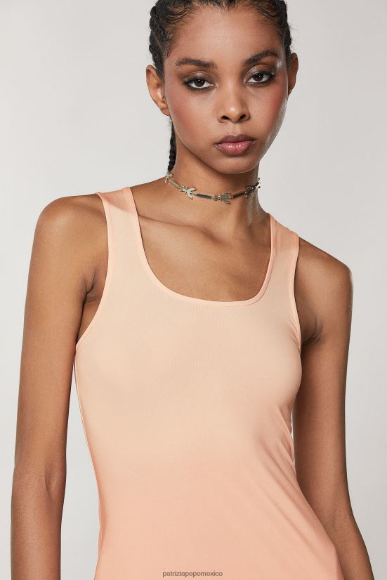 vestir mx Patrizia Pepe mujer vestido largo sin mangas impresión de degradación astral 66024R59