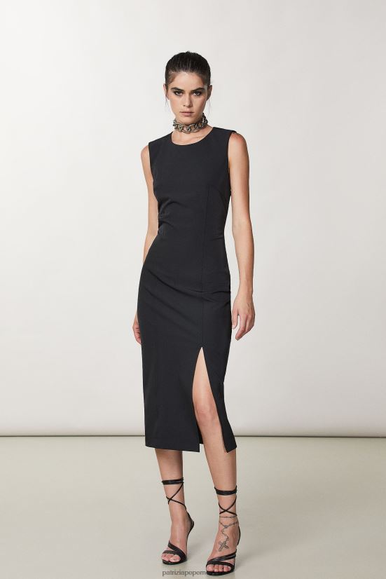 vestir mx Patrizia Pepe mujer vestido tubo midi Nerón 66024R31