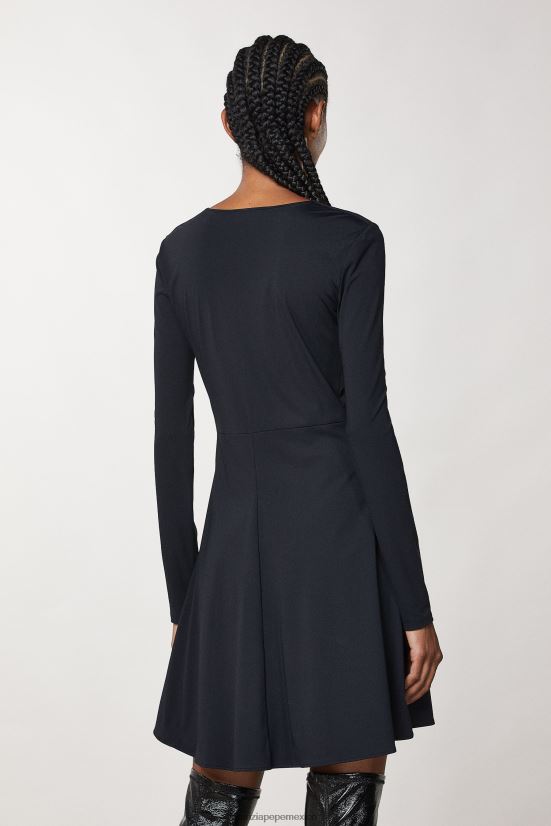 vestir mx Patrizia Pepe mujer minivestido de punto Nerón 66024R161