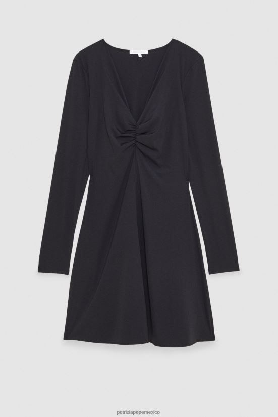 vestir mx Patrizia Pepe mujer minivestido de punto Nerón 66024R161