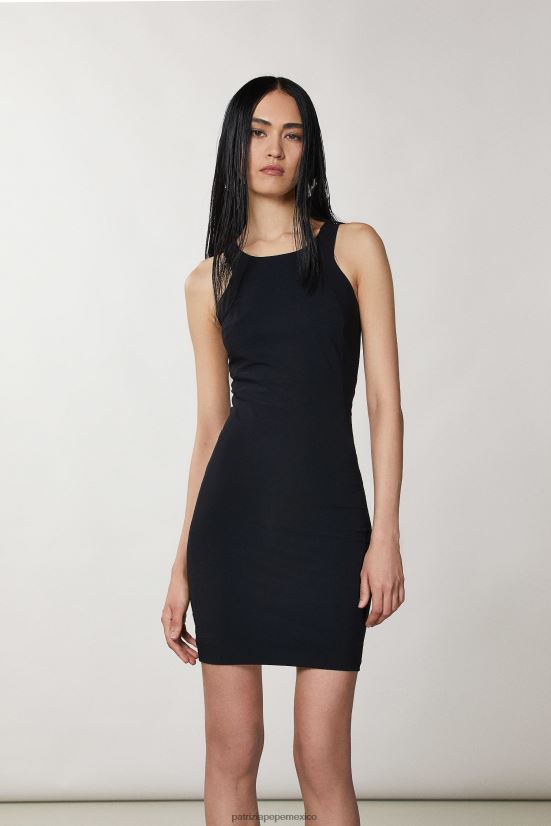 vestir mx Patrizia Pepe mujer vestido tubo elástico Nerón 66024R557