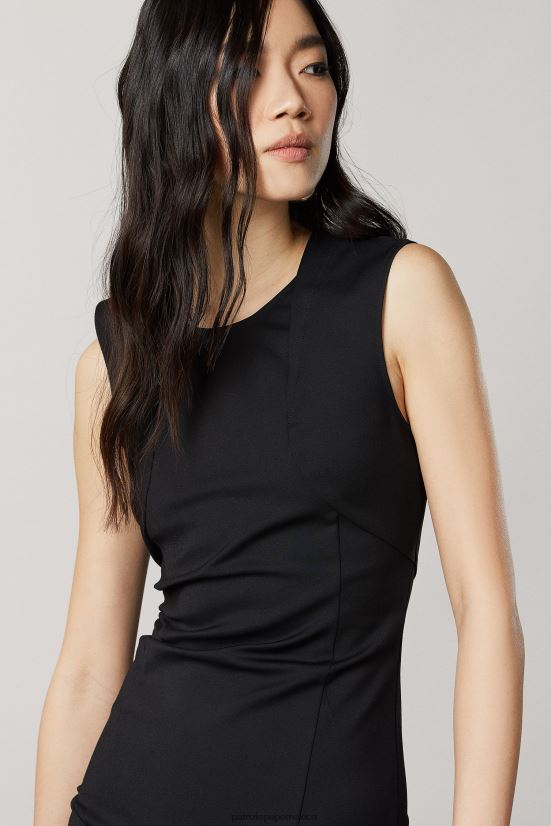 vestir mx Patrizia Pepe mujer vestido tubo midi Nerón 66024R616