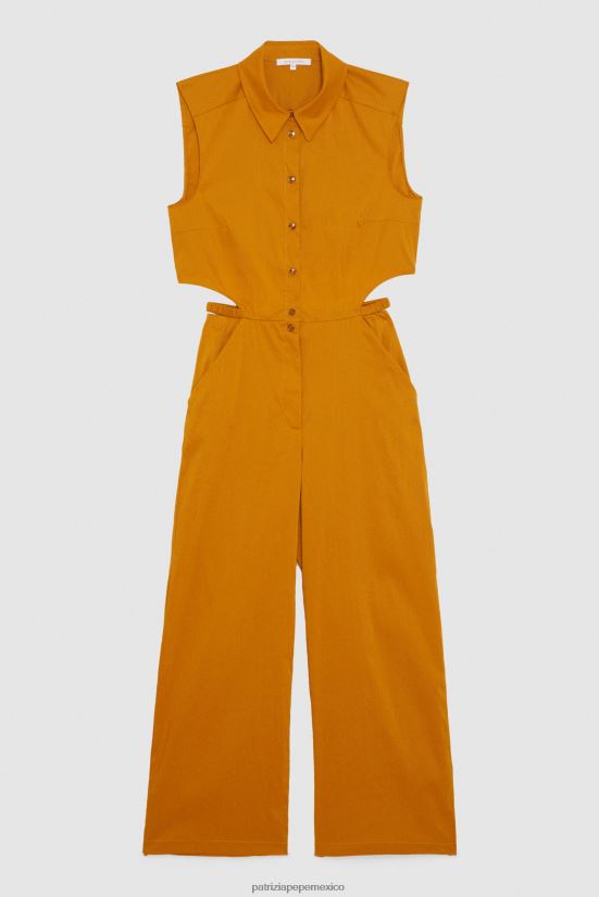 vestir mx Patrizia Pepe mujer mono palazzo esencial caramelo de verano 66024R222